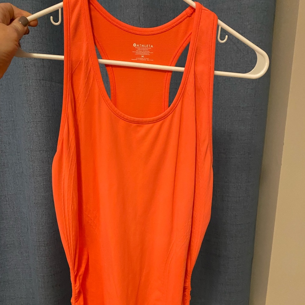 Athleta Tank Top Size Medium - Orange
